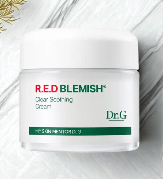 Dr.G Red Blemish Clear Soothing Cream 70ml Set (+30ml+Serum 20ml)