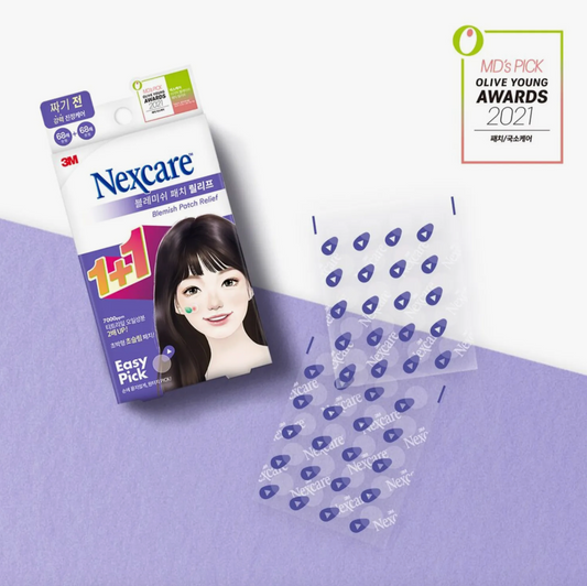 Nexcare Easypick Blemish Patch Relief - 2 for 1 (Total of 136 Patches)