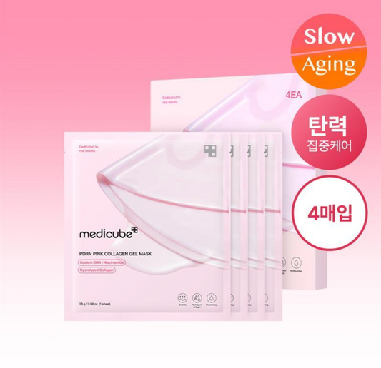 Medicube PDRN Pink Collagen Gel Mask Sheet 4ea