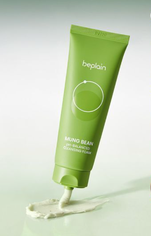 Beplain Green Bean Mildly Acidic Cleansing Foam 80ml