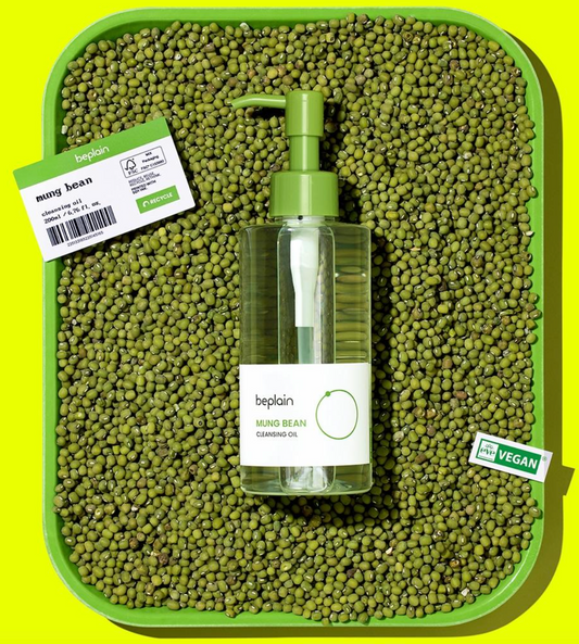 beplain Mung Bean Cleansing Oil 200ml (+1x FREE Refill 200ml)