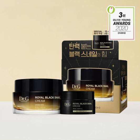 Dr.G Royal Black Snail Cream 50mL+15mL Special Set