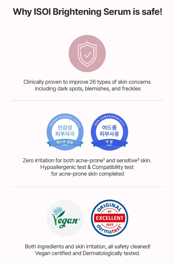 ISOI Brightening Blemish Rose Serum 20ml (+3ml)