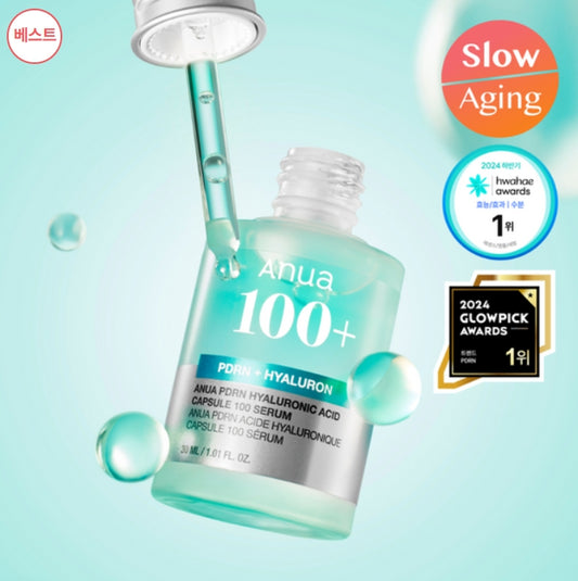 Anua PDRN Hyaluronic Capsule 100 Serum (+30ml Refill Set)