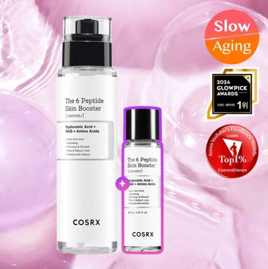 COSRX The 6 Peptide Skin Booster Serum 150mL (+ 1x FREE Skin Booster Serum 30mL)