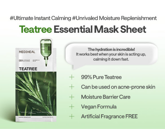Mediheal Essential Mask 1 sheet - Tea Tree