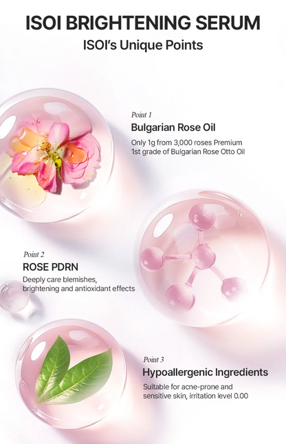 ISOI Brightening Blemish Rose Serum 20ml (+3ml)